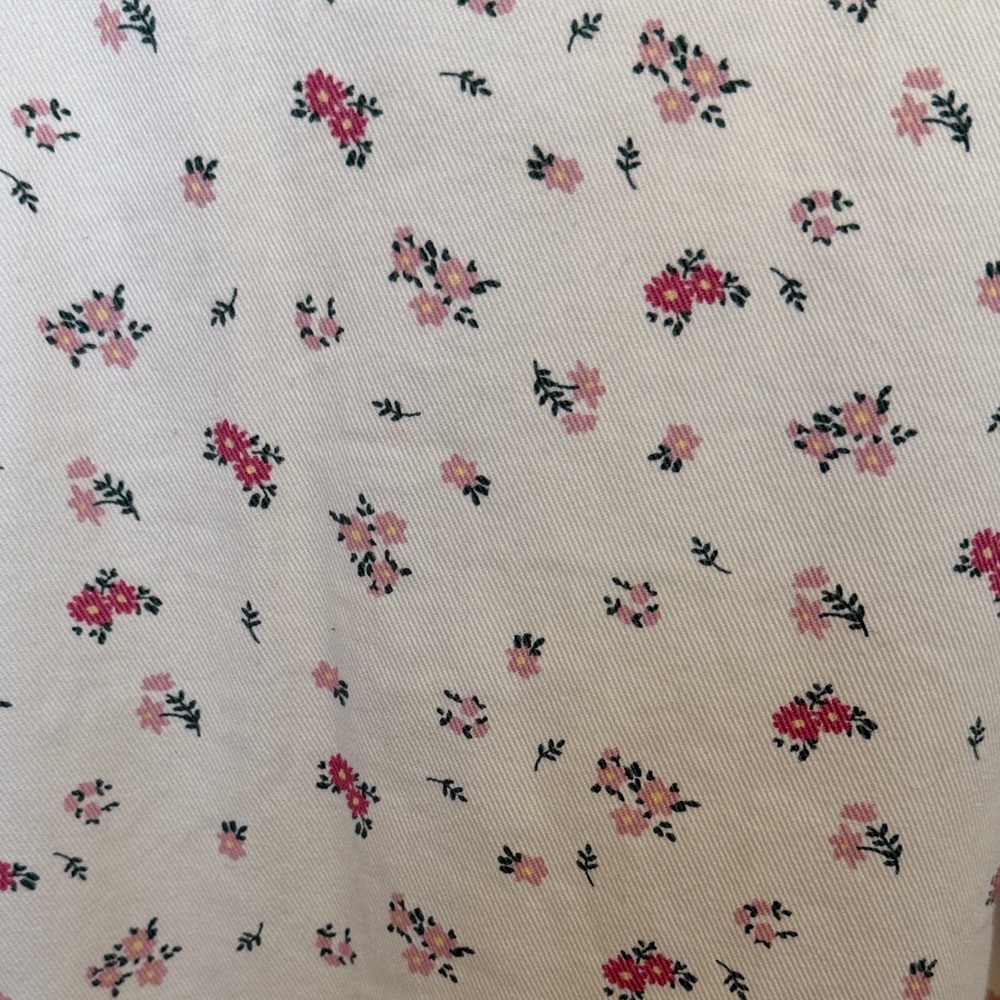 Floral Button-Up Shirt jacket - Picture 7 of 7